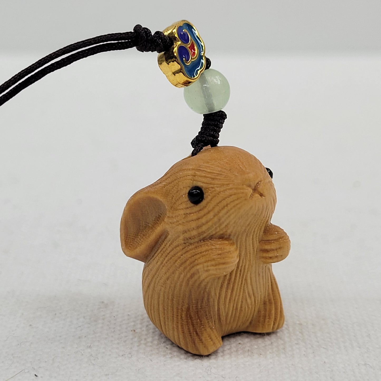 Lucky wood charms