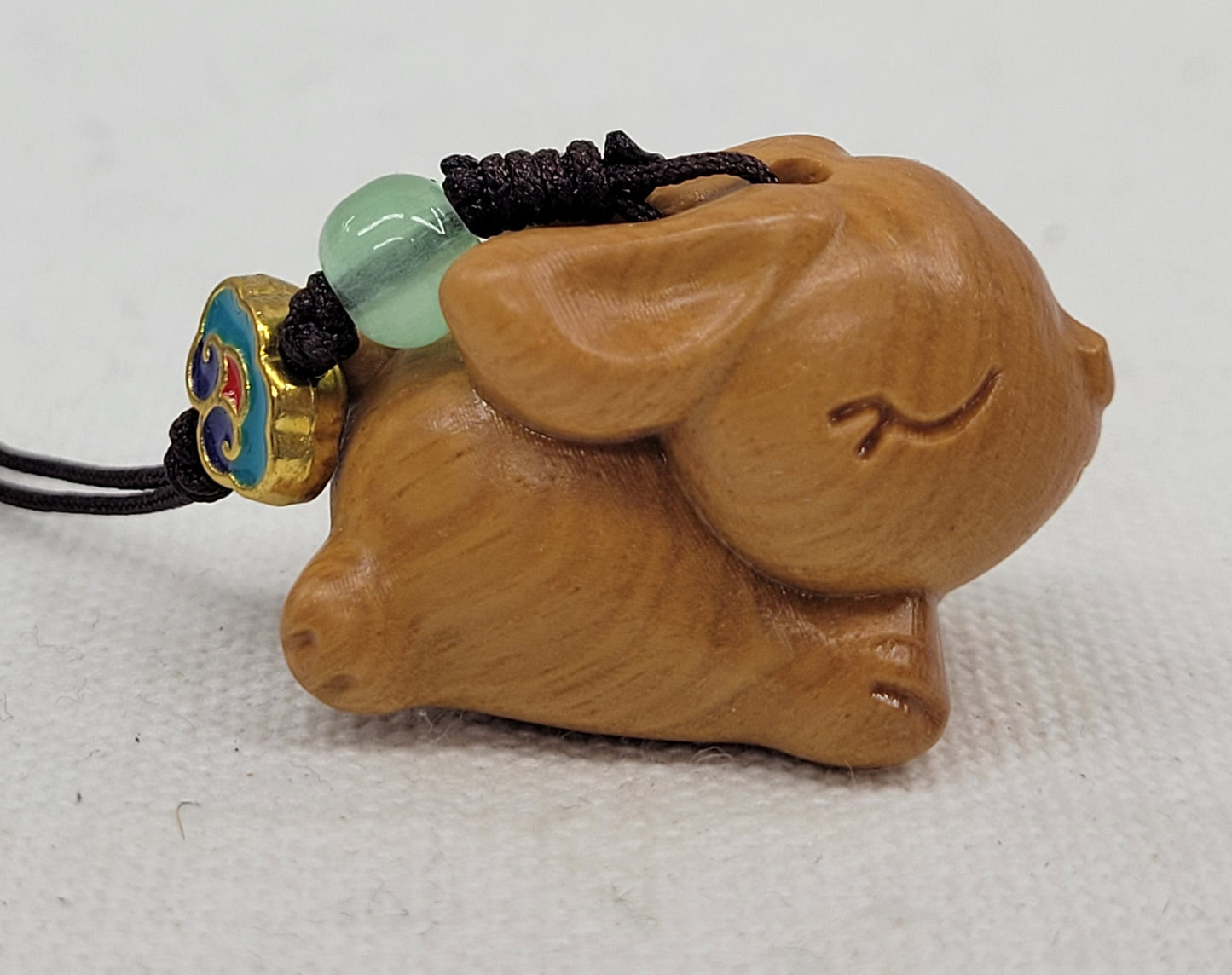 Lucky wood charms