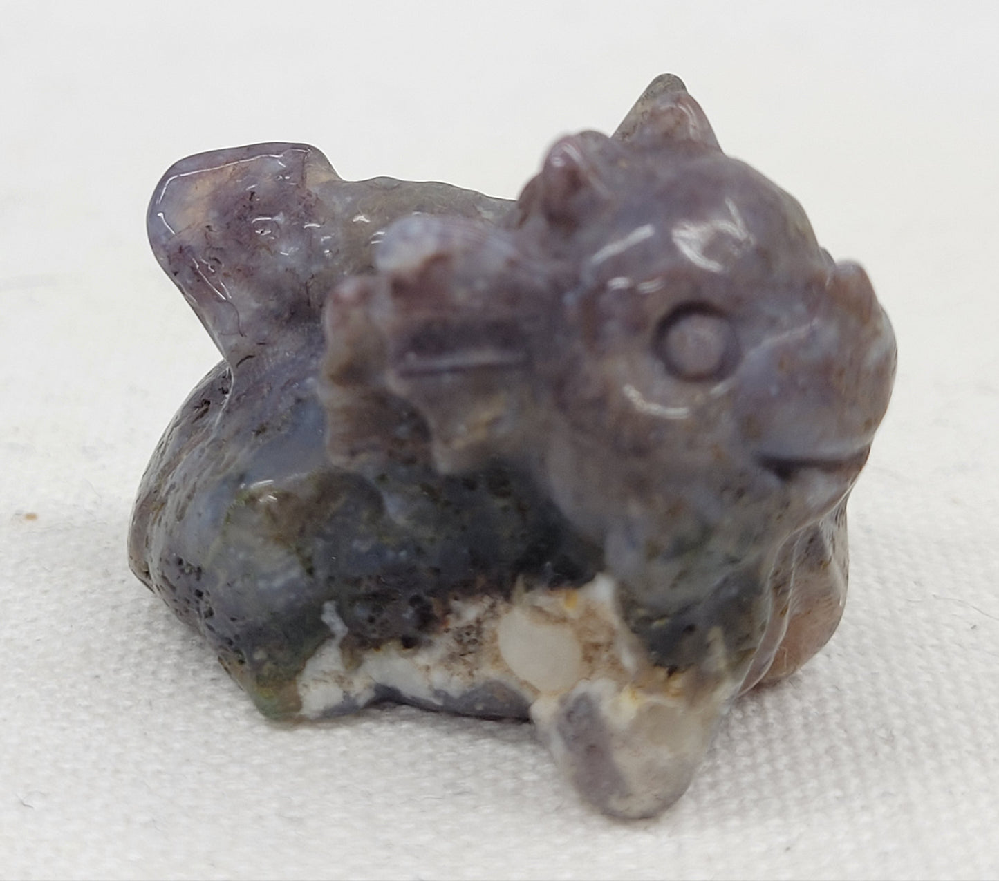 Dragon - playful carving (small)