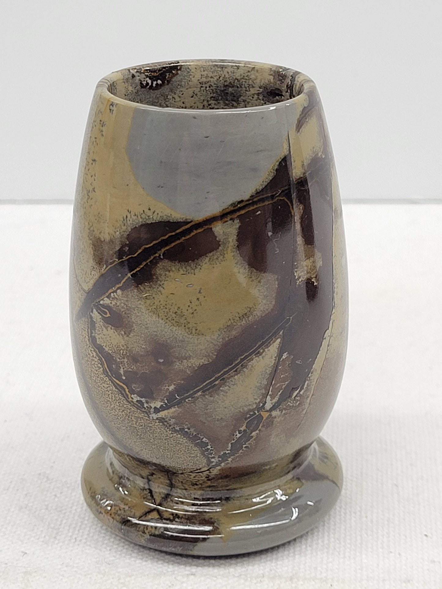 Picture Jasper bud vase/shot glass