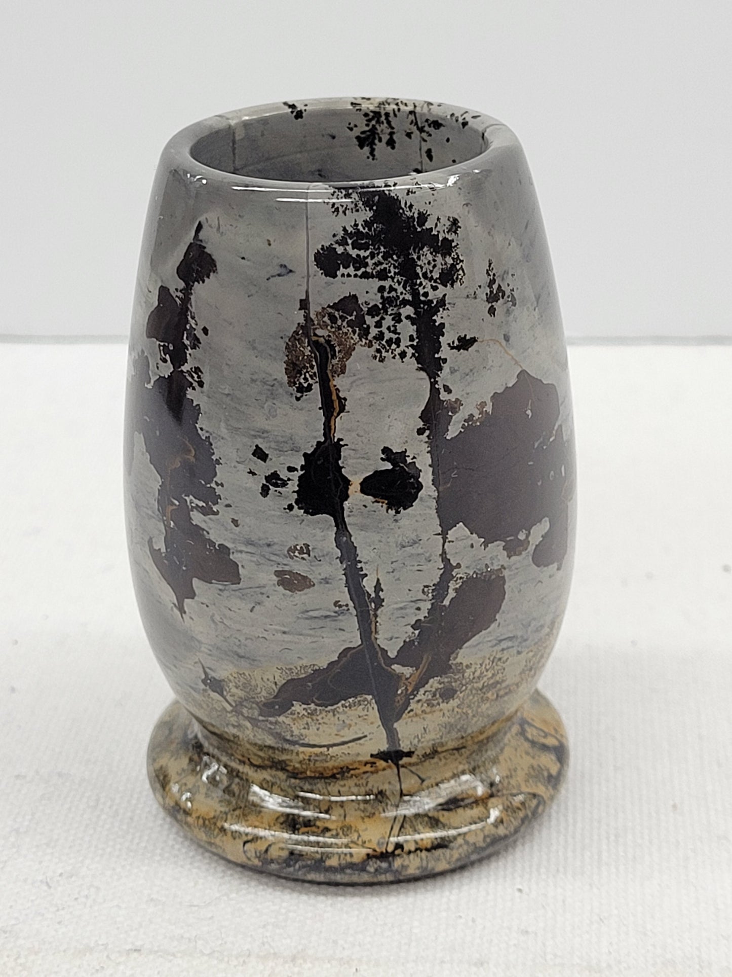 Picture Jasper bud vase/shot glass