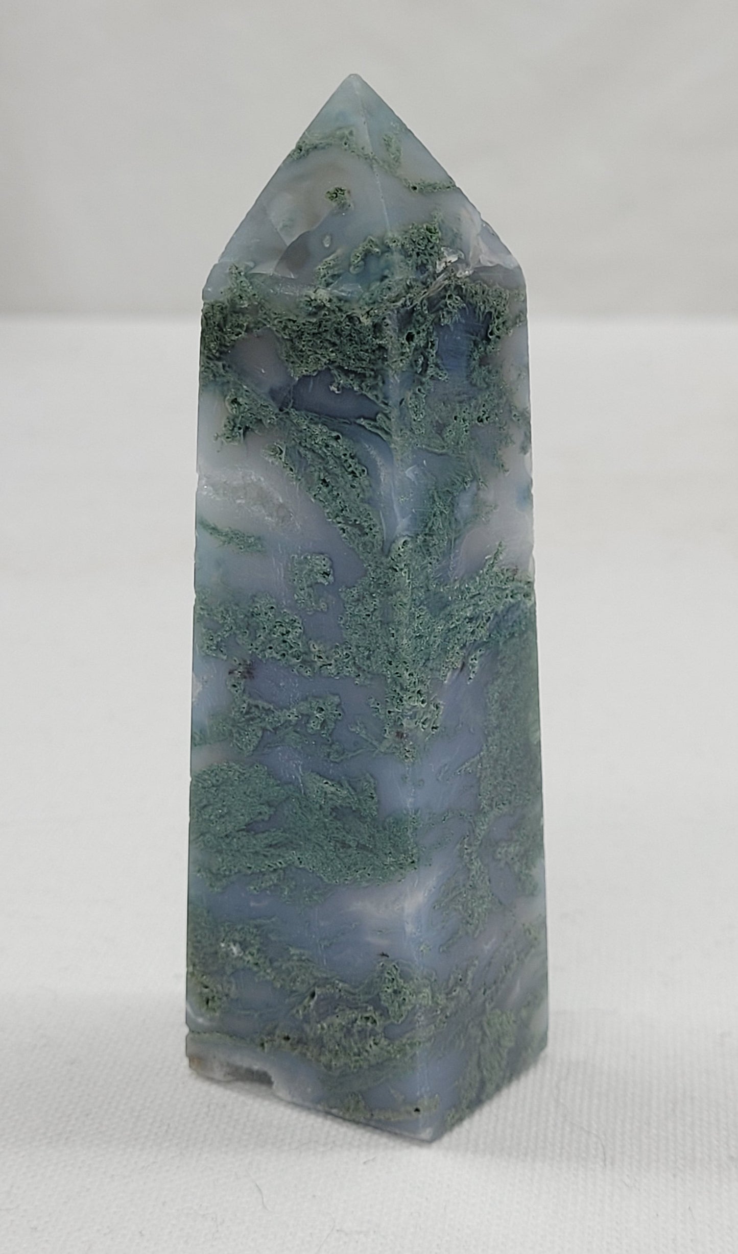 Moss Agate tower (4 sided)