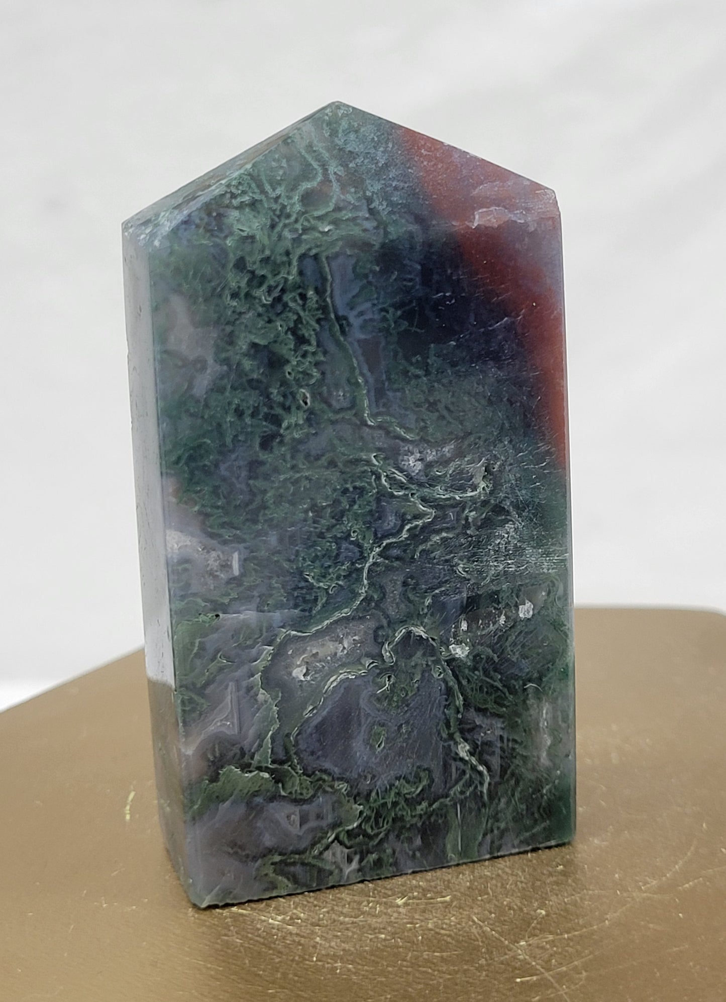Moss Agate tower (4 sided)