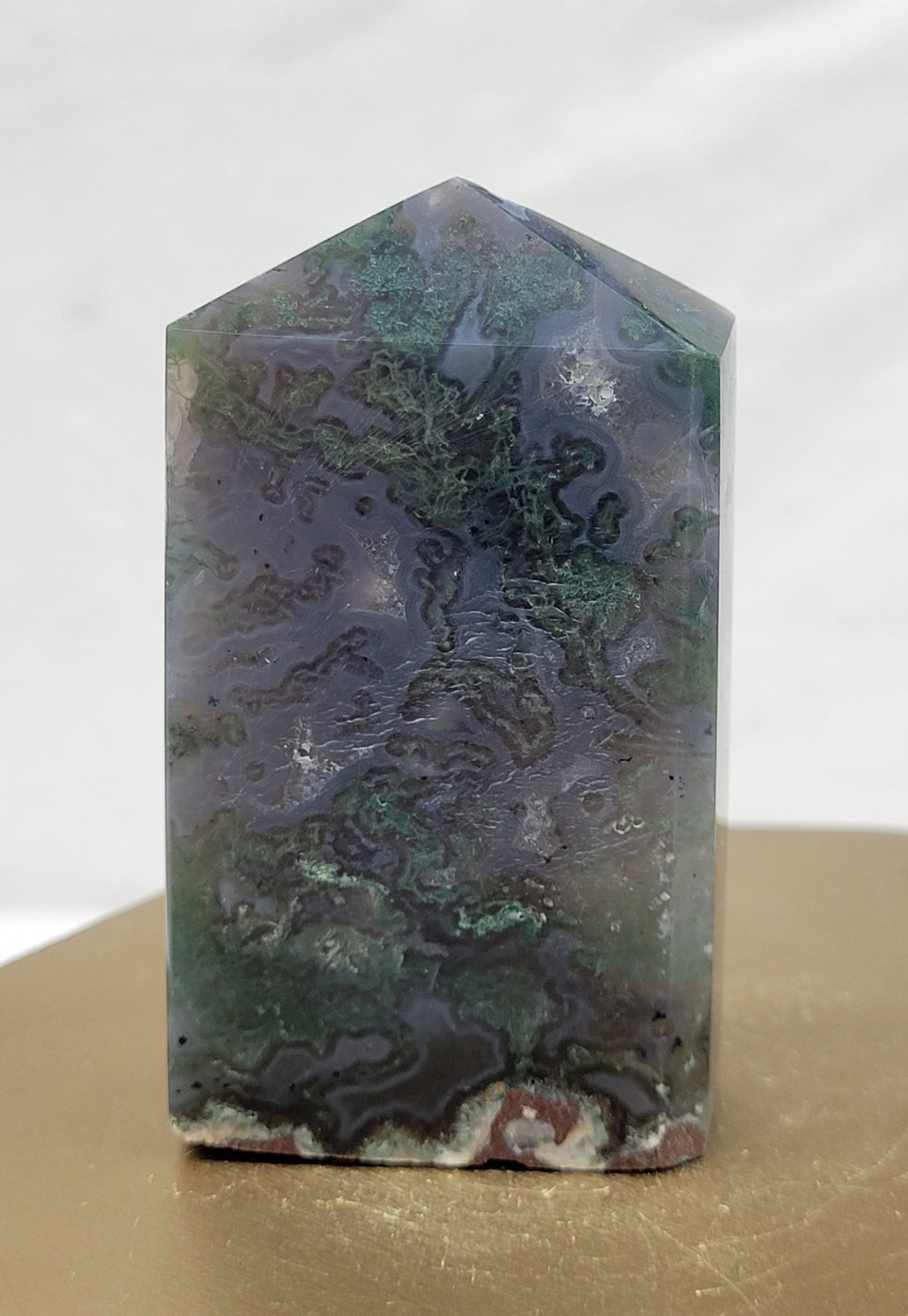 Moss Agate tower (4 sided)