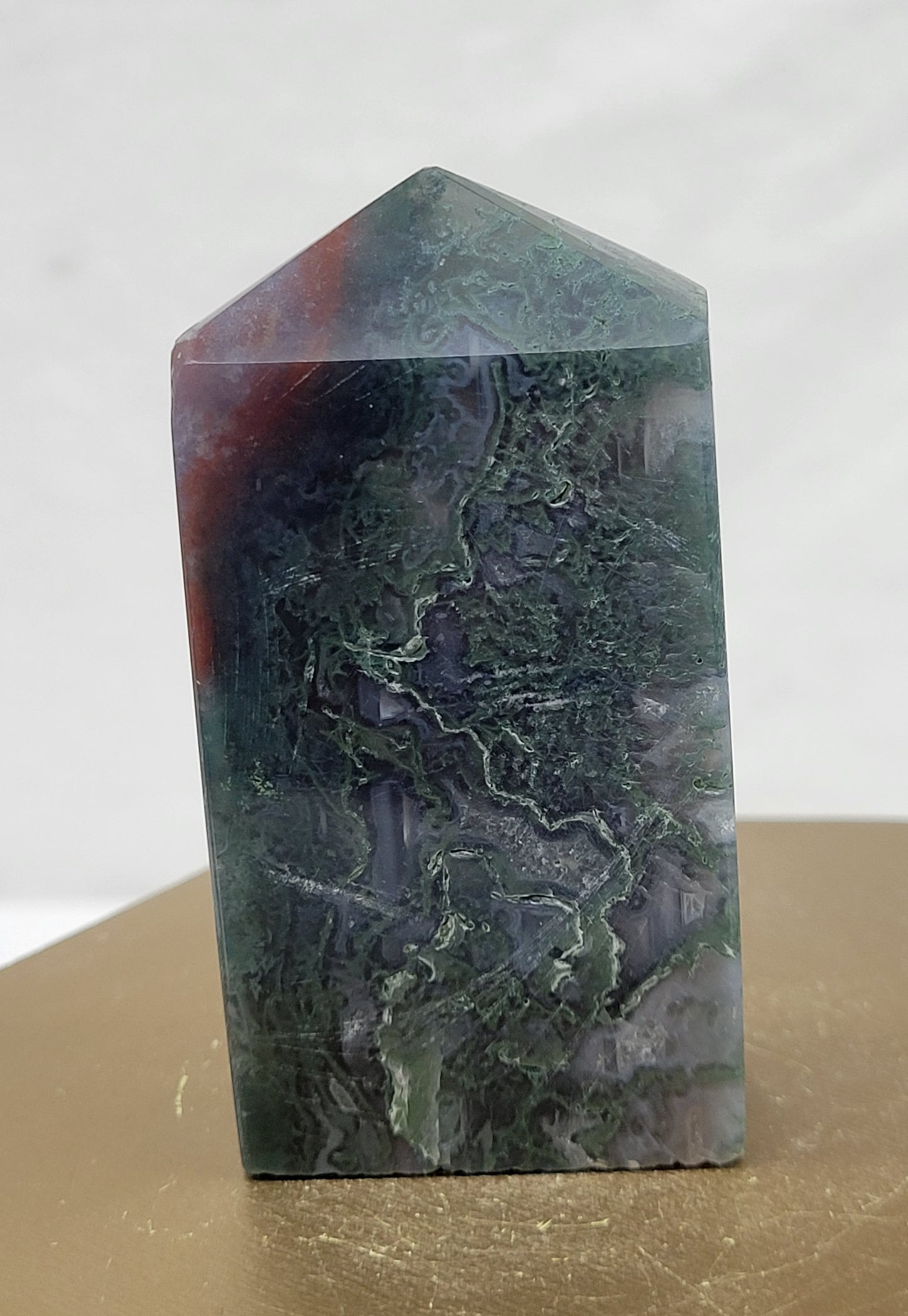 Moss Agate tower (4 sided)