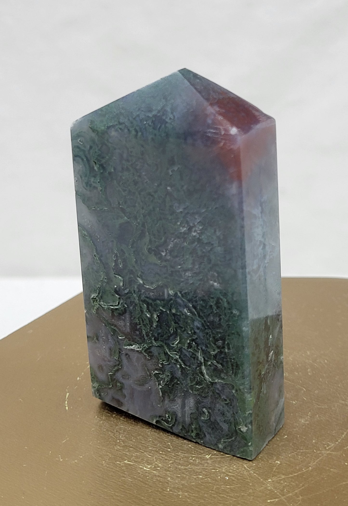 Moss Agate tower (4 sided)