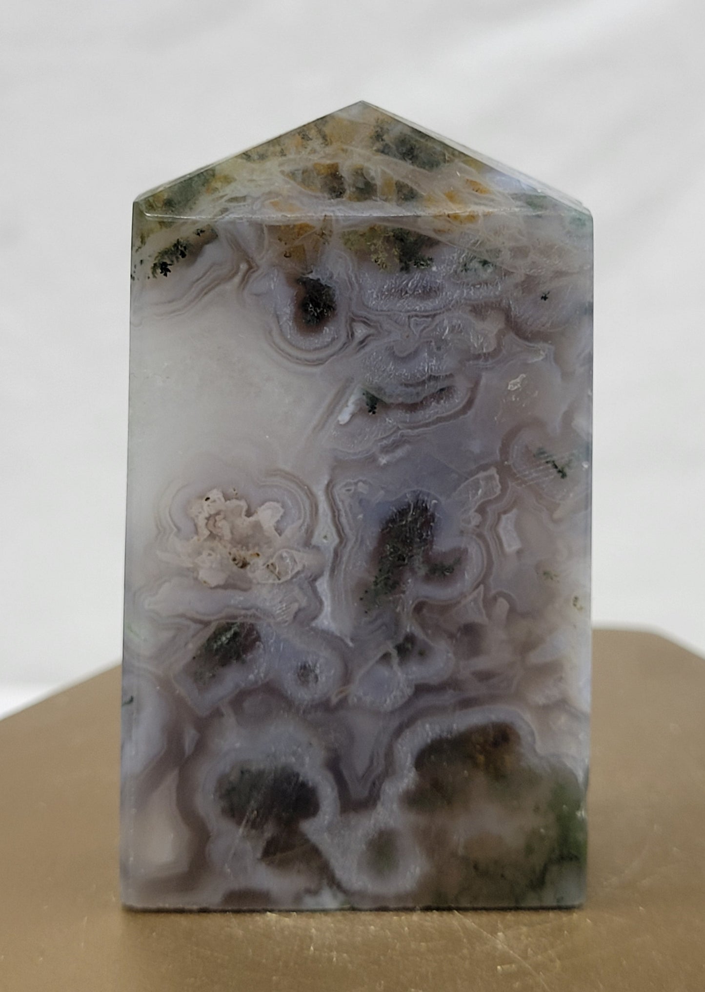 Moss Agate tower (4 sided)