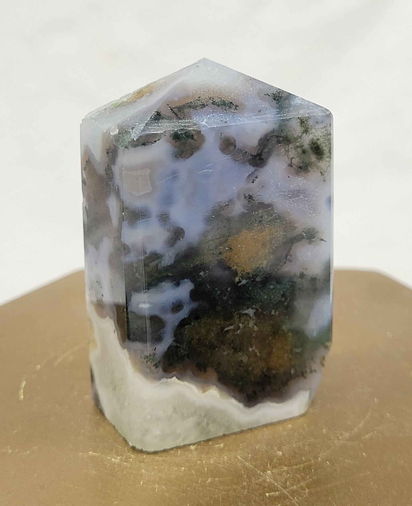 Moss Agate tower (4 sided)