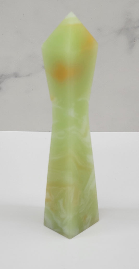 Multi-colored Jade tower