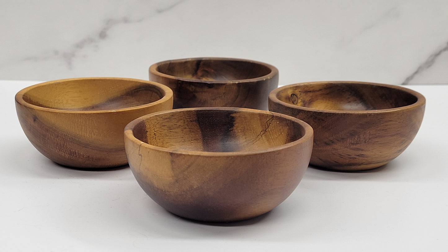 "Radioactive" wood bowl
