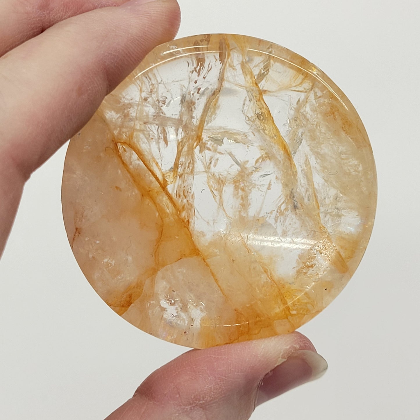 Fire Quartz bowl/sphere holder