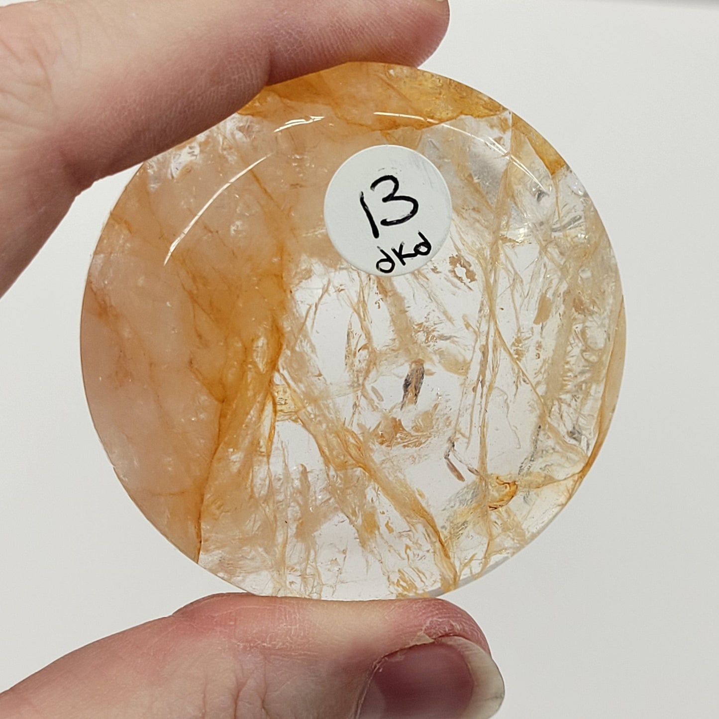 Fire Quartz bowl/sphere holder