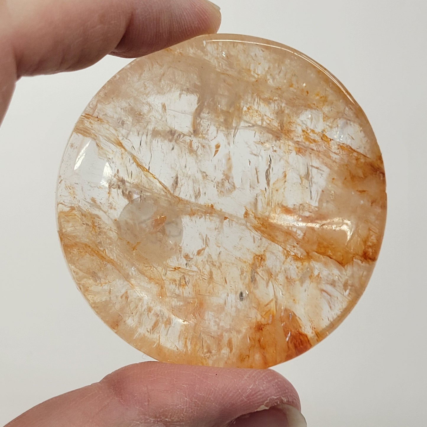 Fire Quartz bowl/sphere holder