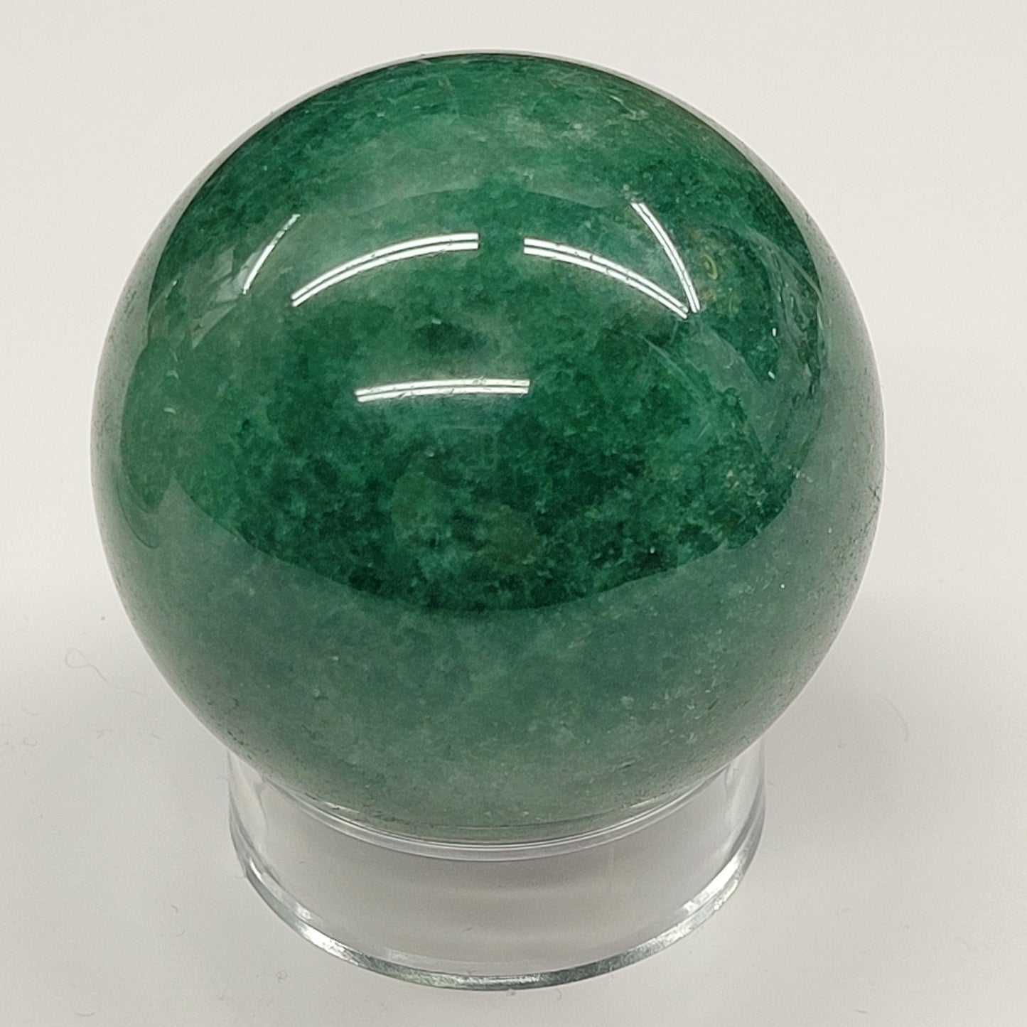 Green Strawberry Quartz sphere