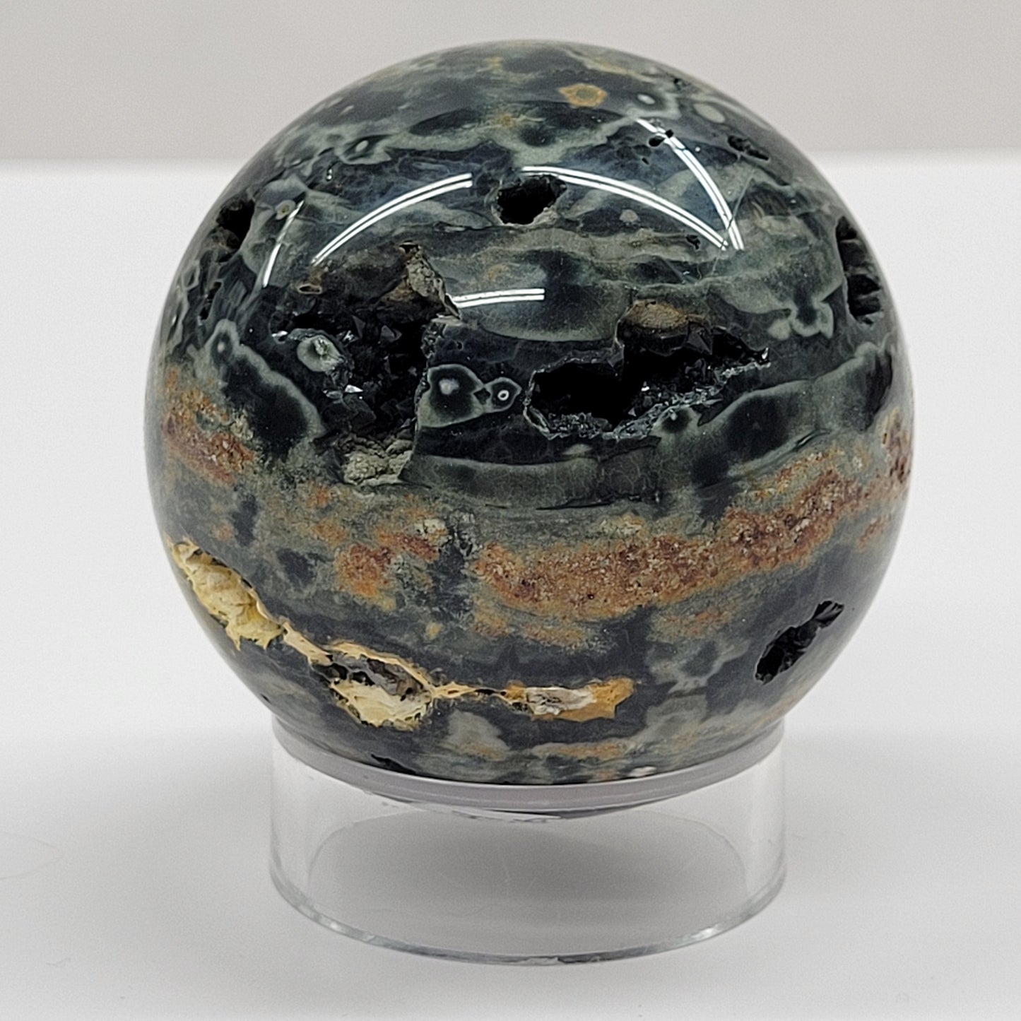 Ocean Jasper sphere