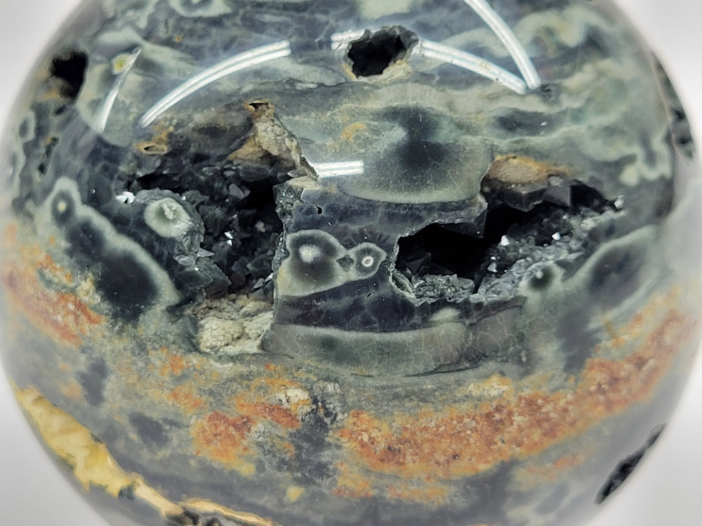 Ocean Jasper sphere