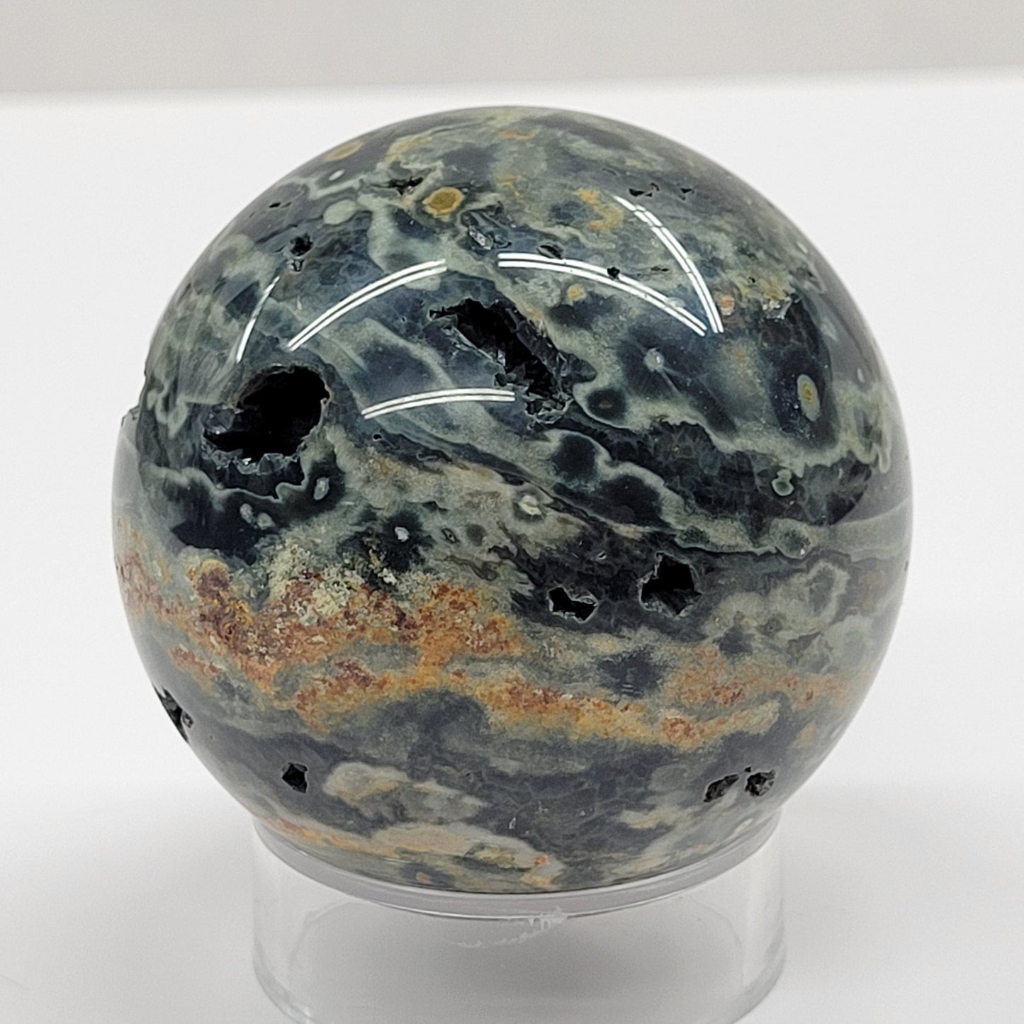 Ocean Jasper sphere