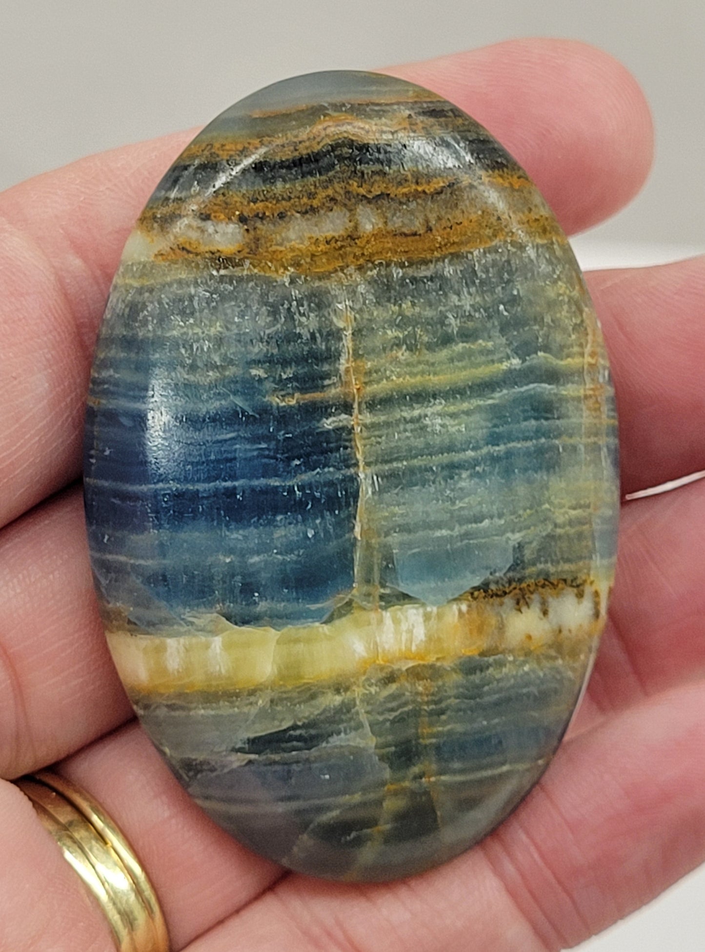 Palm - Blue Onyx