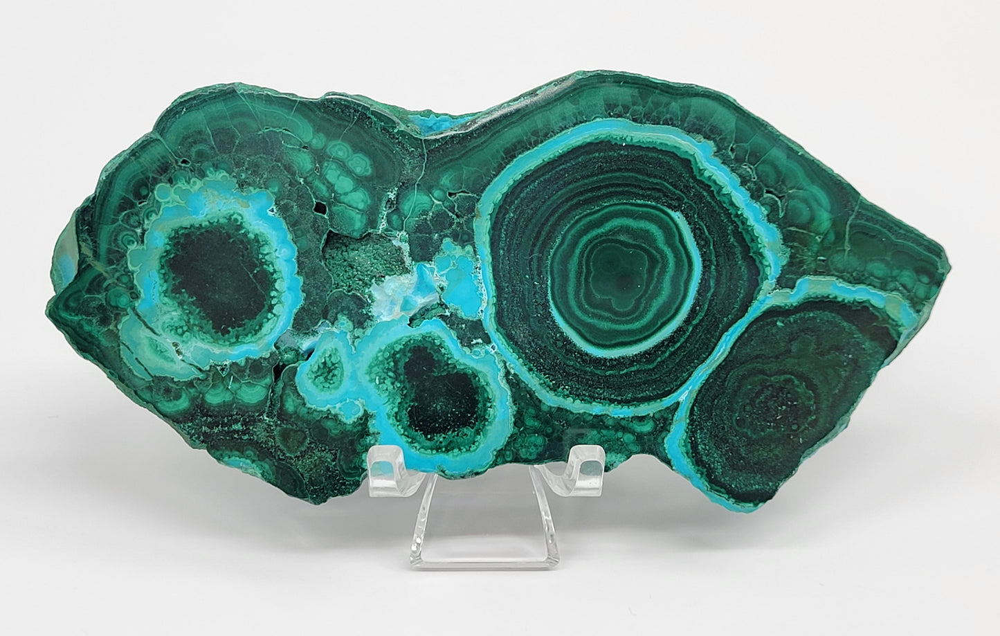 Malachite & Chrysocolla slab