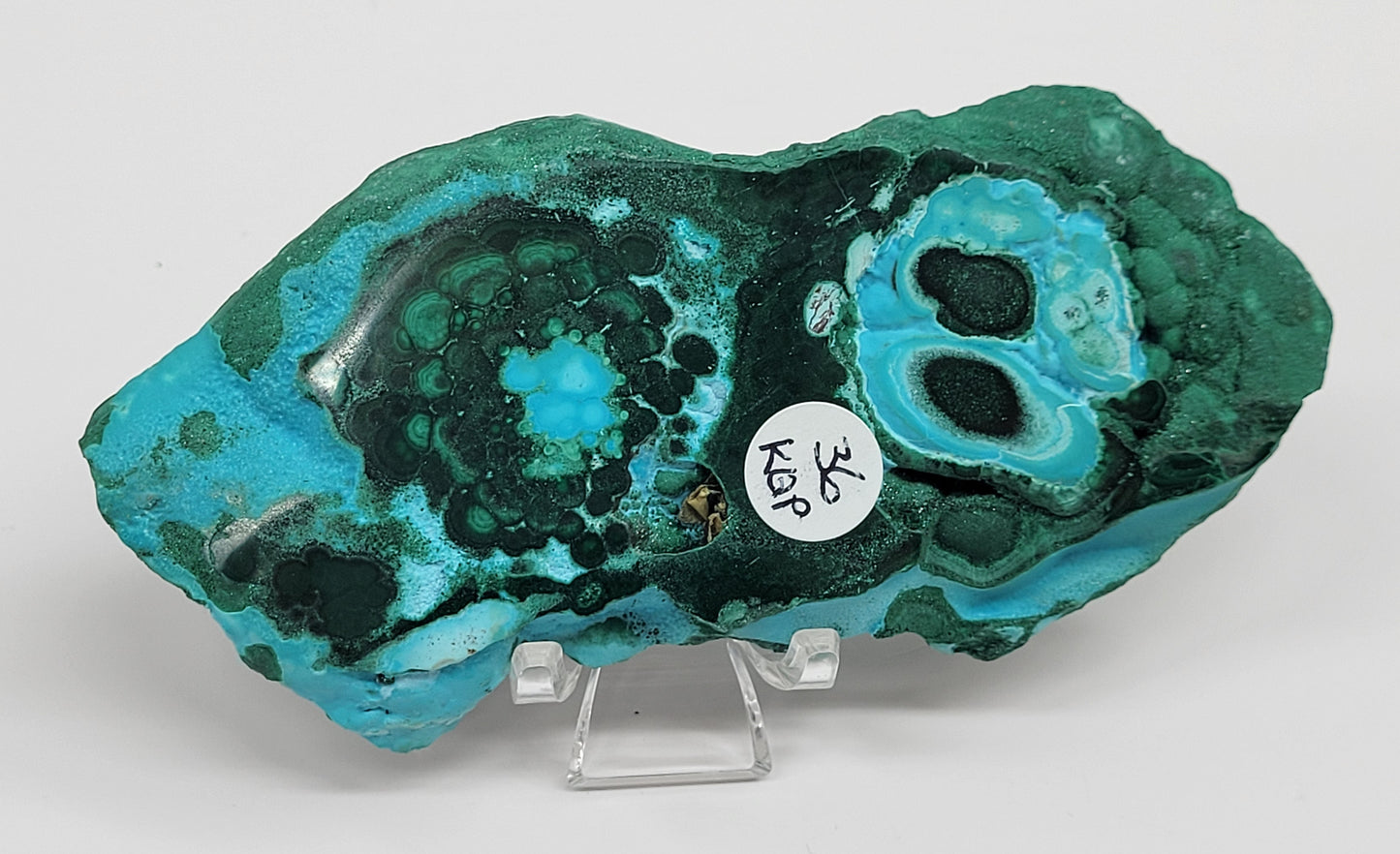 Malachite & Chrysocolla slab