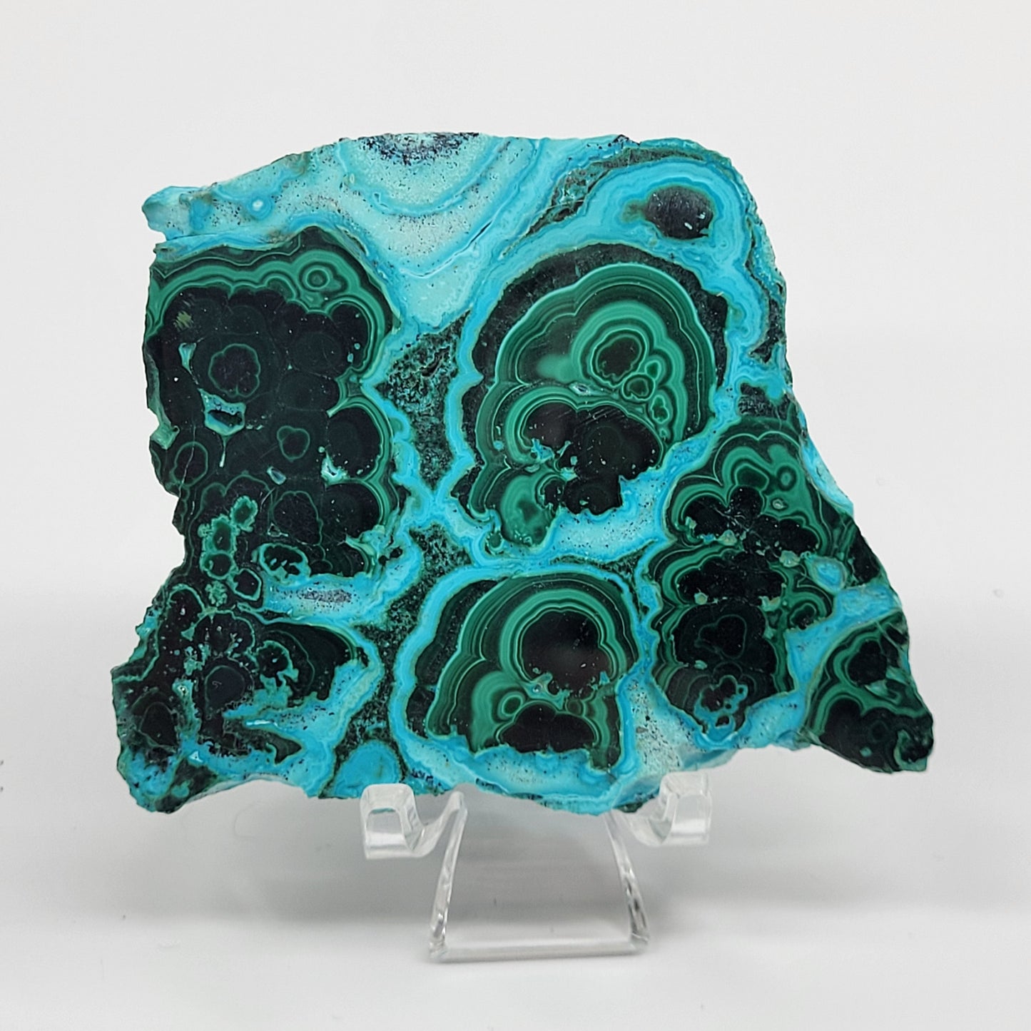 Malachite & Chrysocolla slab