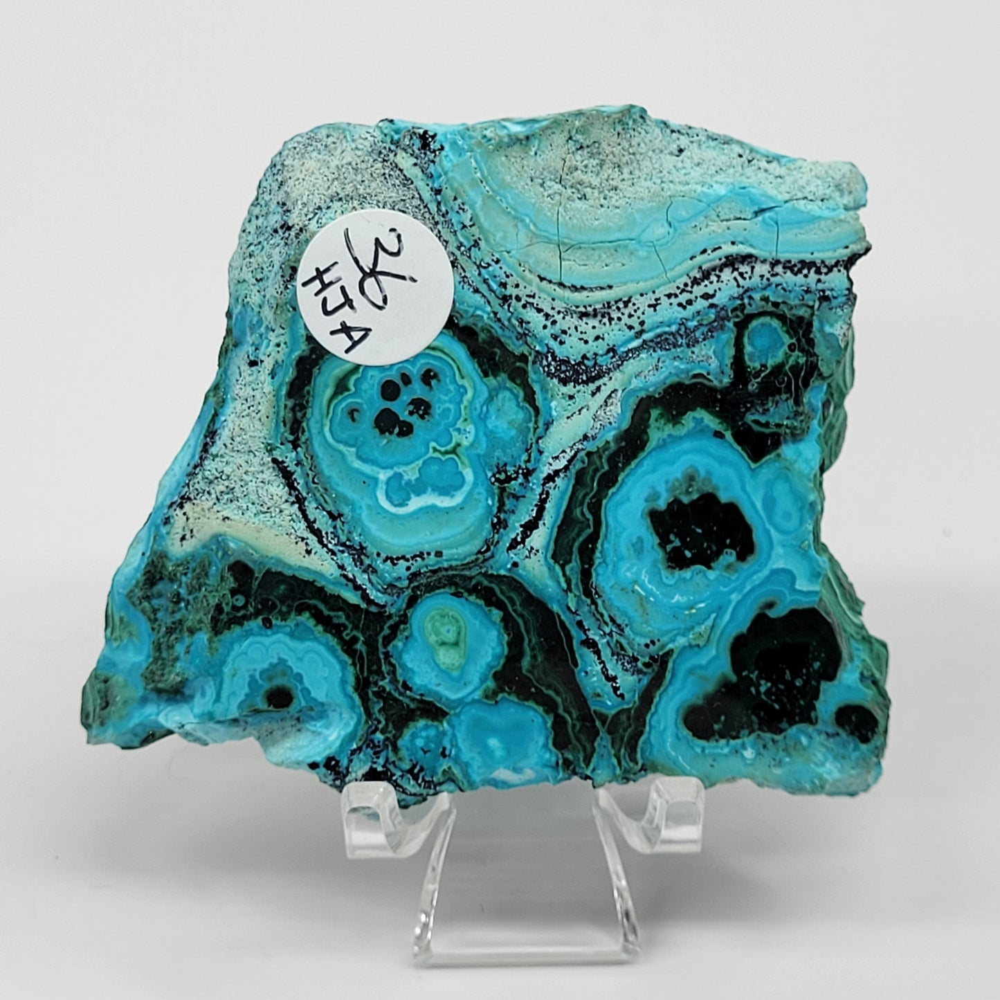 Malachite & Chrysocolla slab