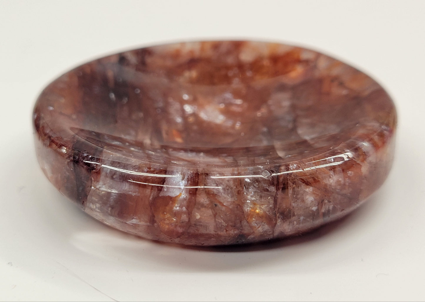 Fire Quartz bowl/sphere holder