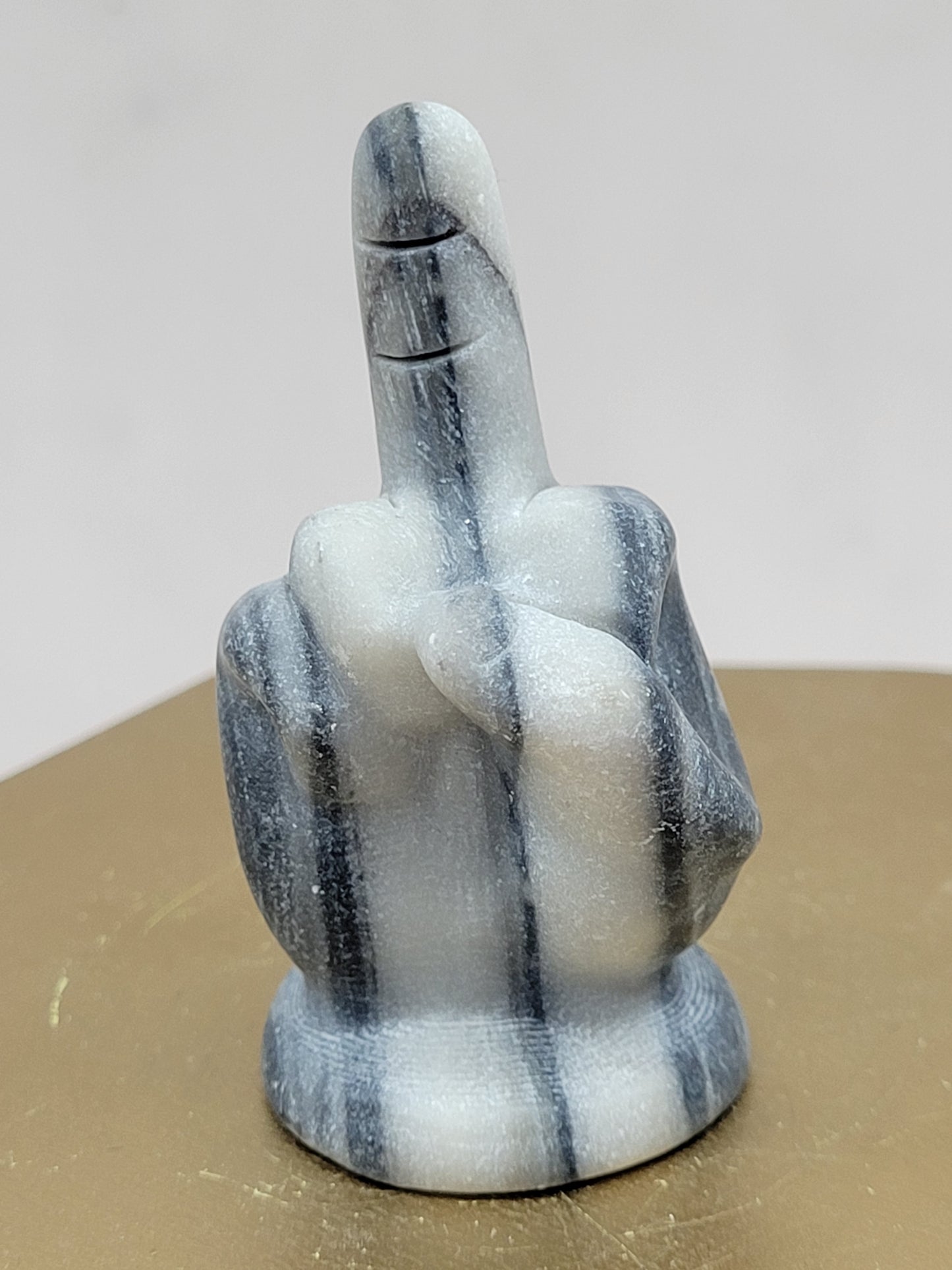 Hand gesture - Middle finger carvings (Tai Chi)