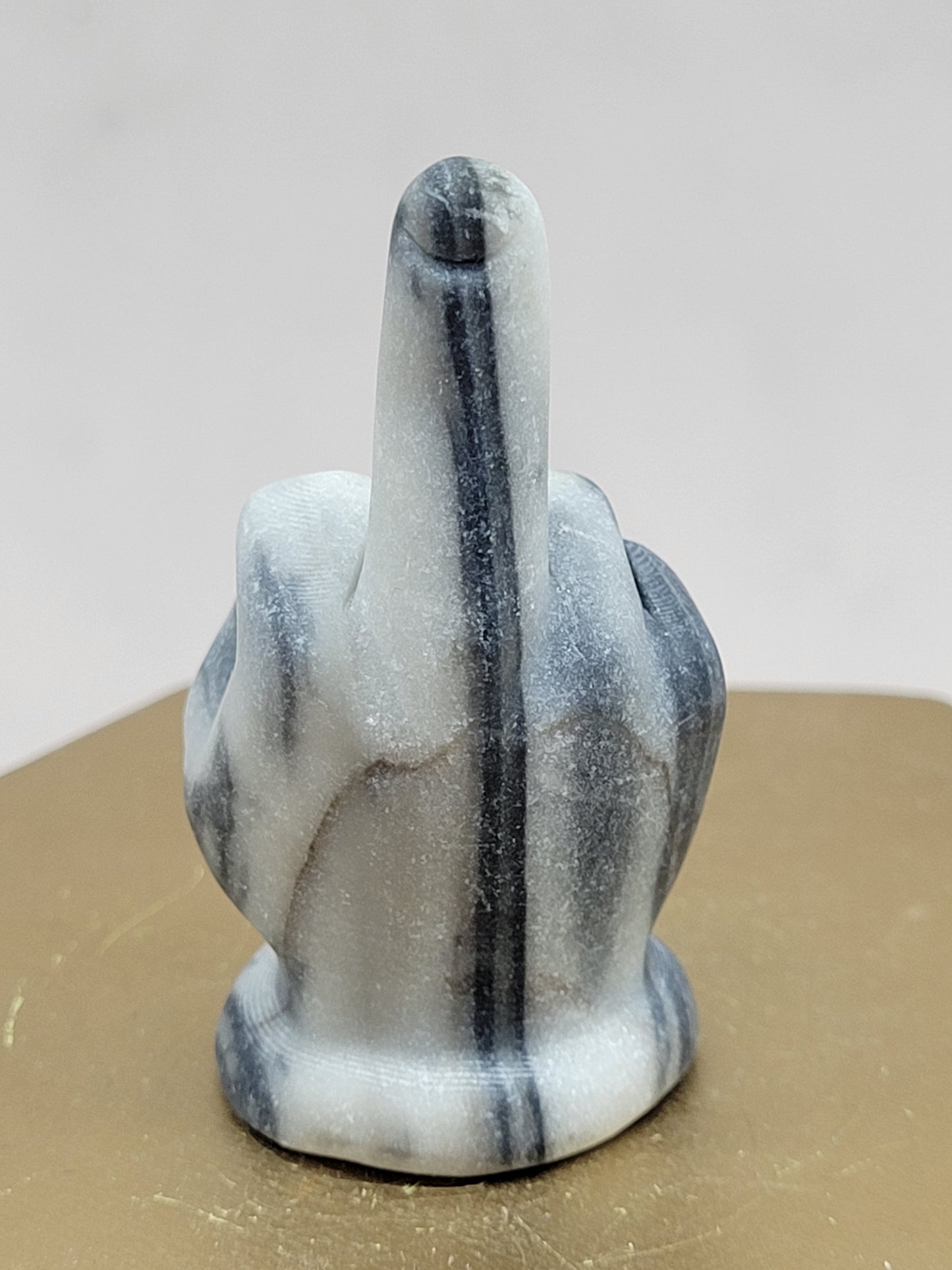 Hand gesture - Middle finger carvings (Tai Chi)