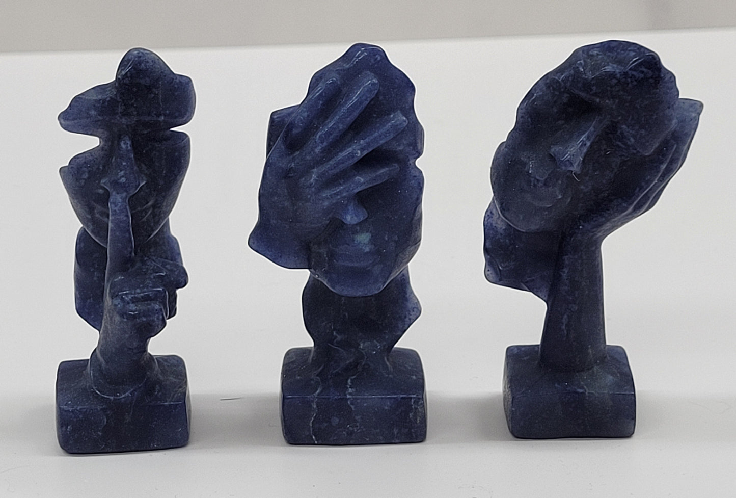 Museum carving - See, Speak, Hear no evil