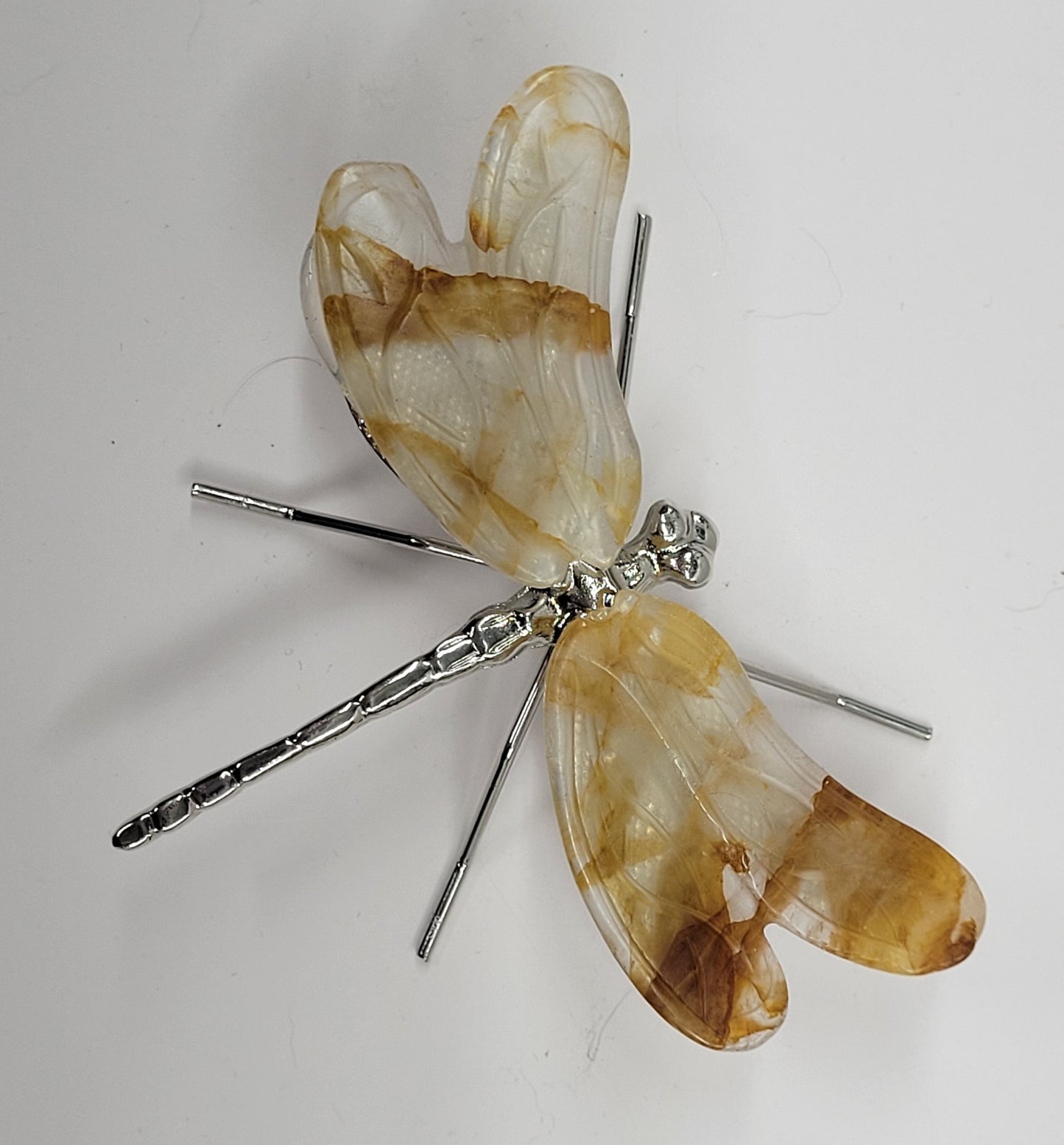 Dragonfly wings - metal body (L)