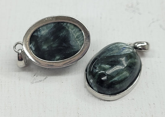 Seraphinite pendant