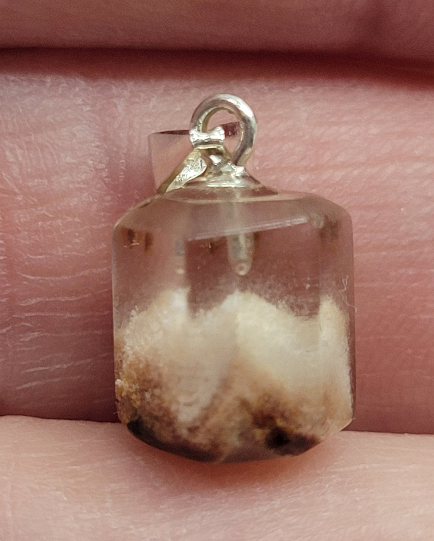 Amphibole (aka Angel Wing Phantom Quartz) pendant