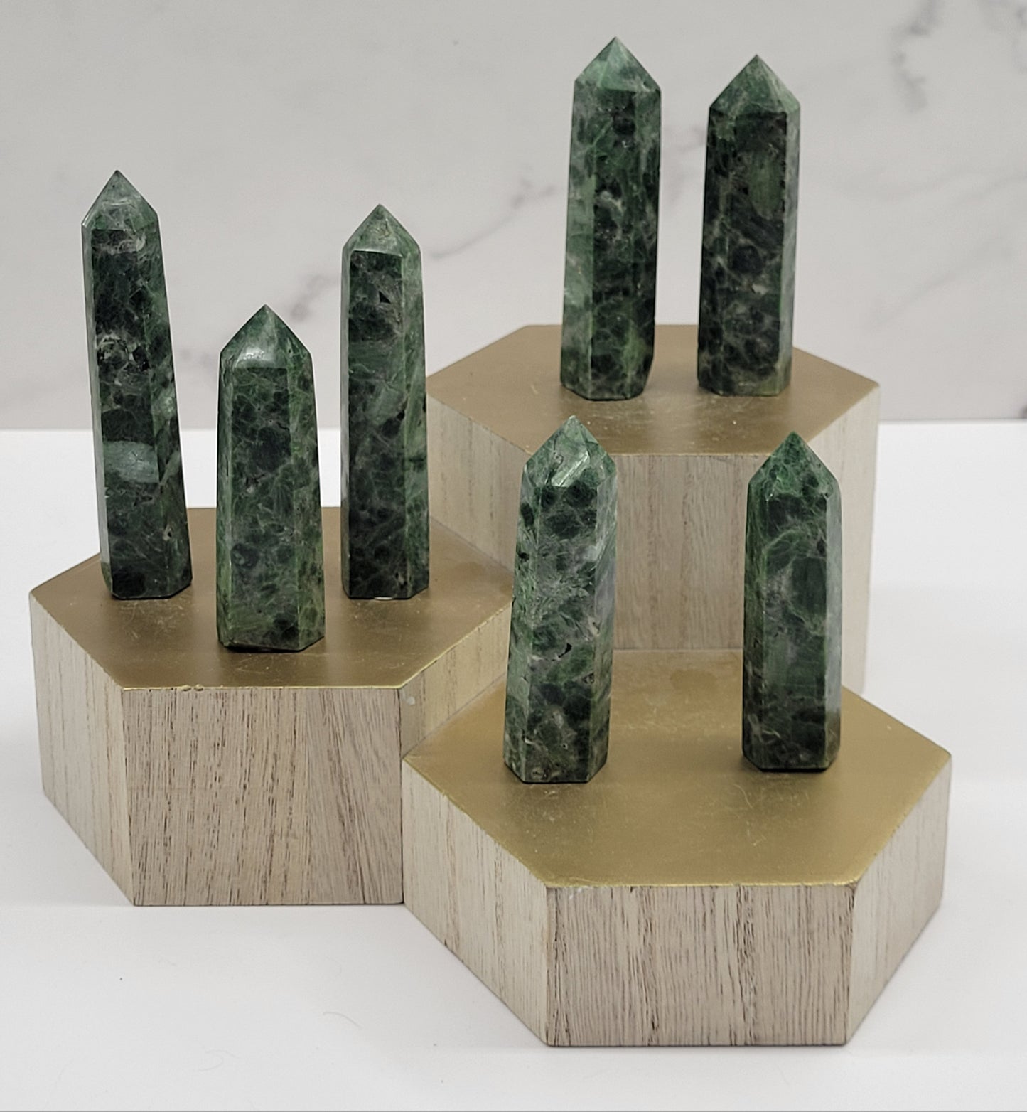 Diopside tower