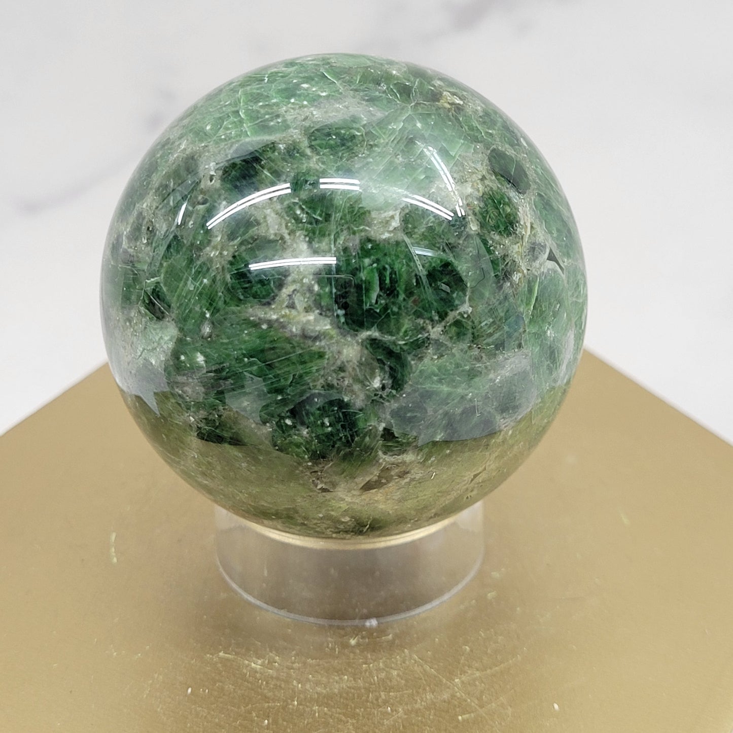 Diopside sphere