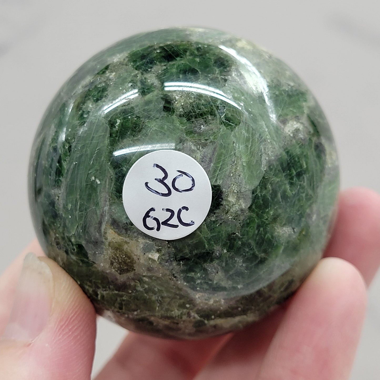 Diopside sphere
