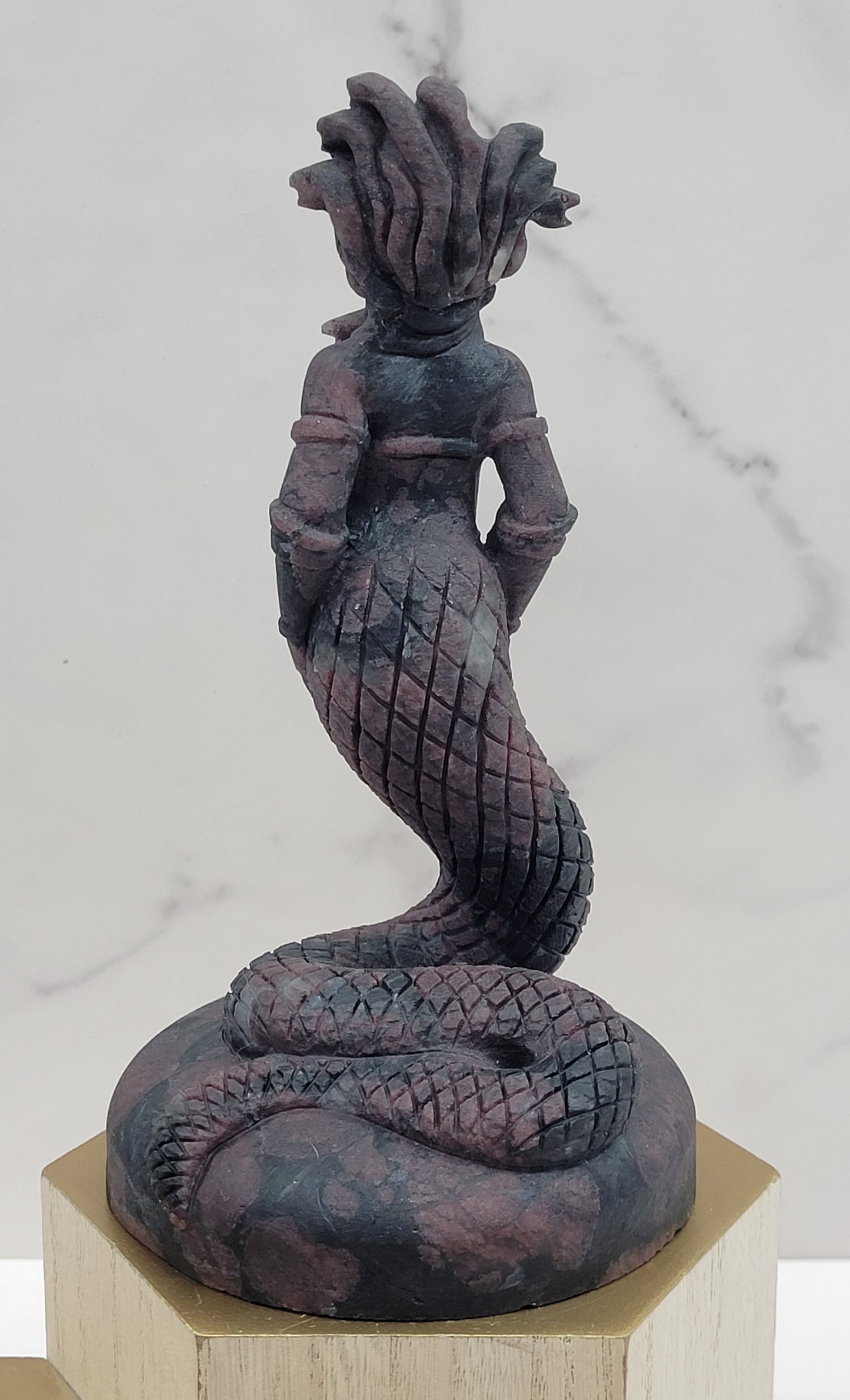 Medusa carving