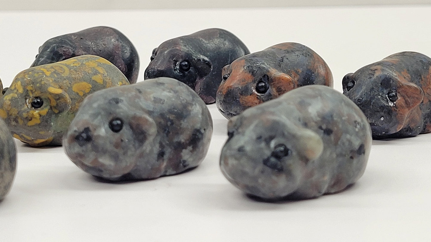 Hamster carvings