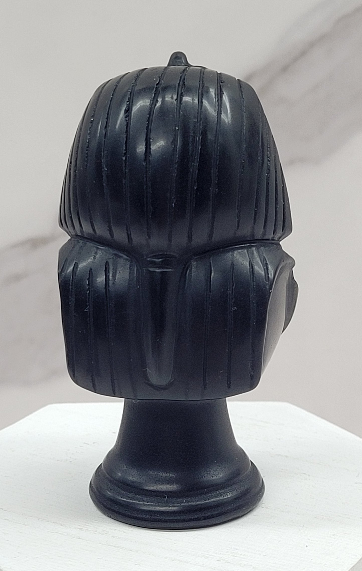 King Tut carving