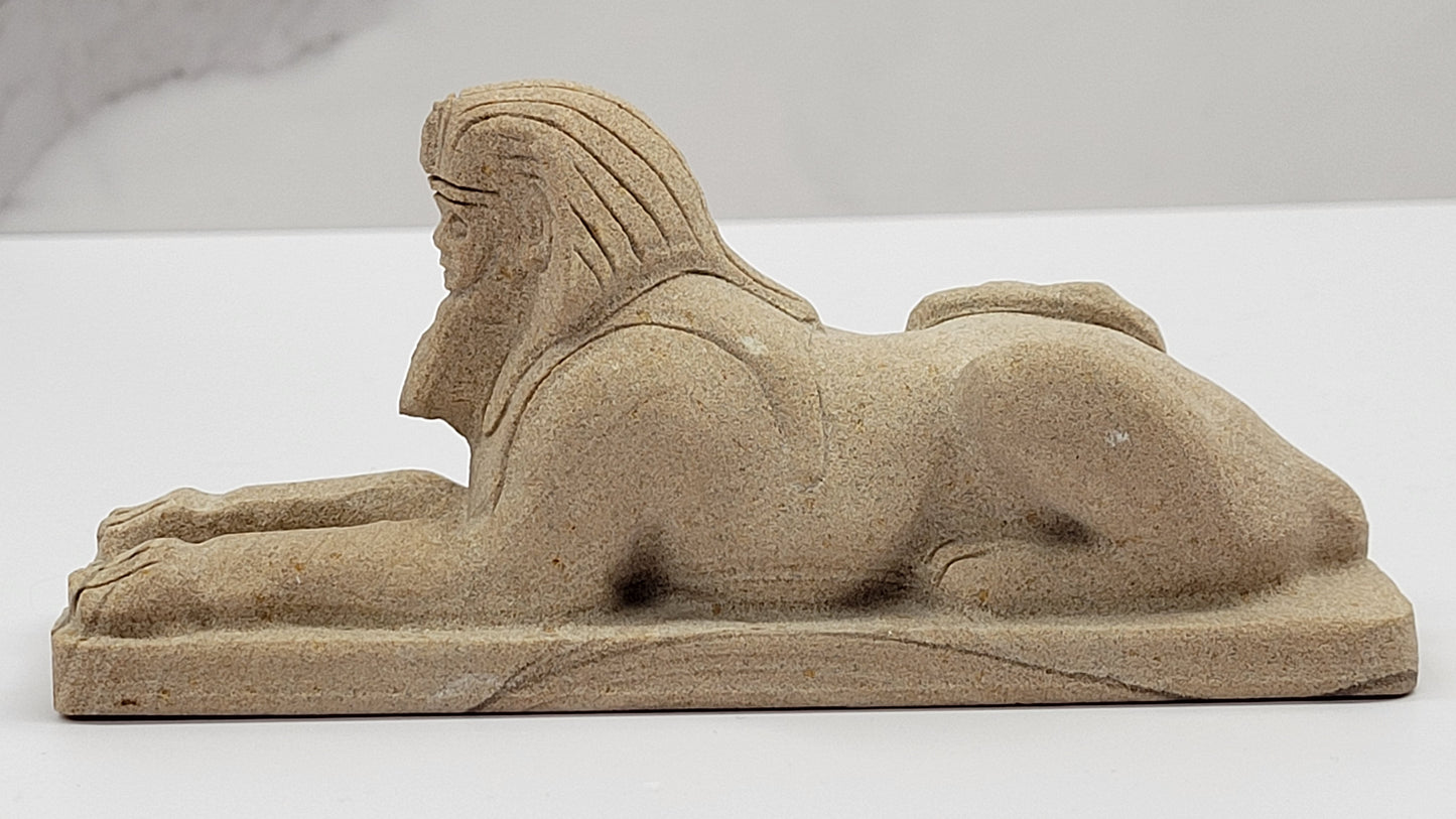 Lion Sphinx carving