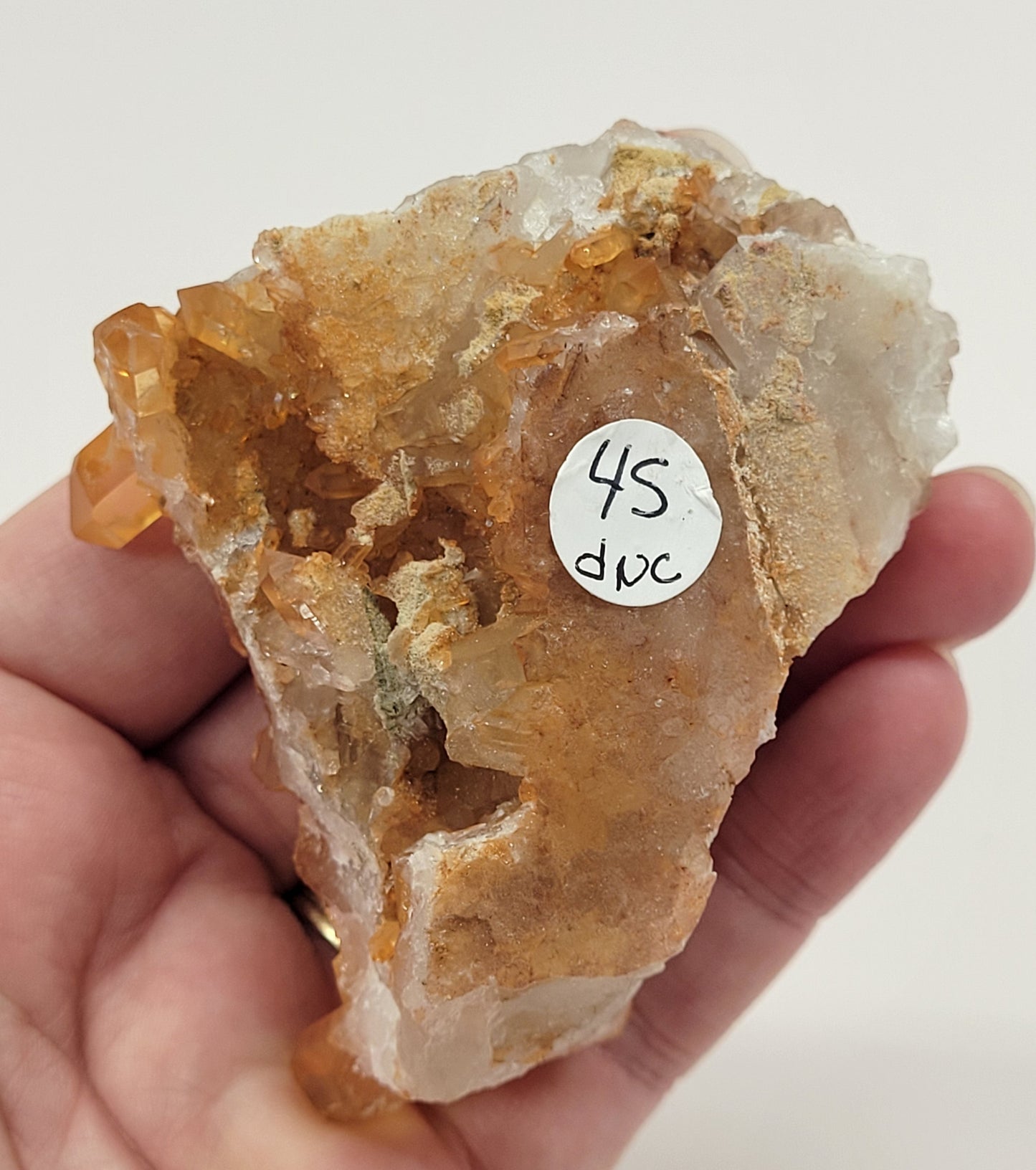 Tangerine Quartz clusters