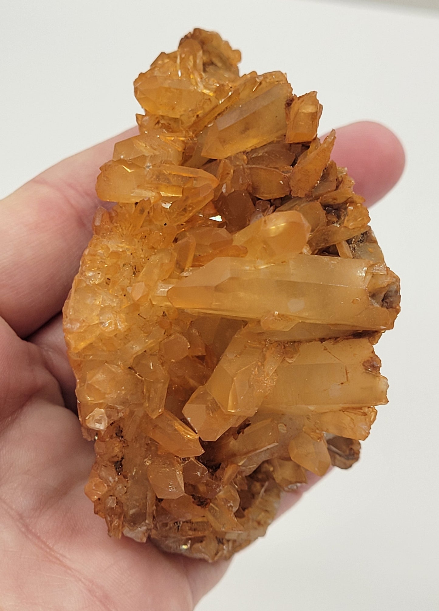 Tangerine Quartz clusters