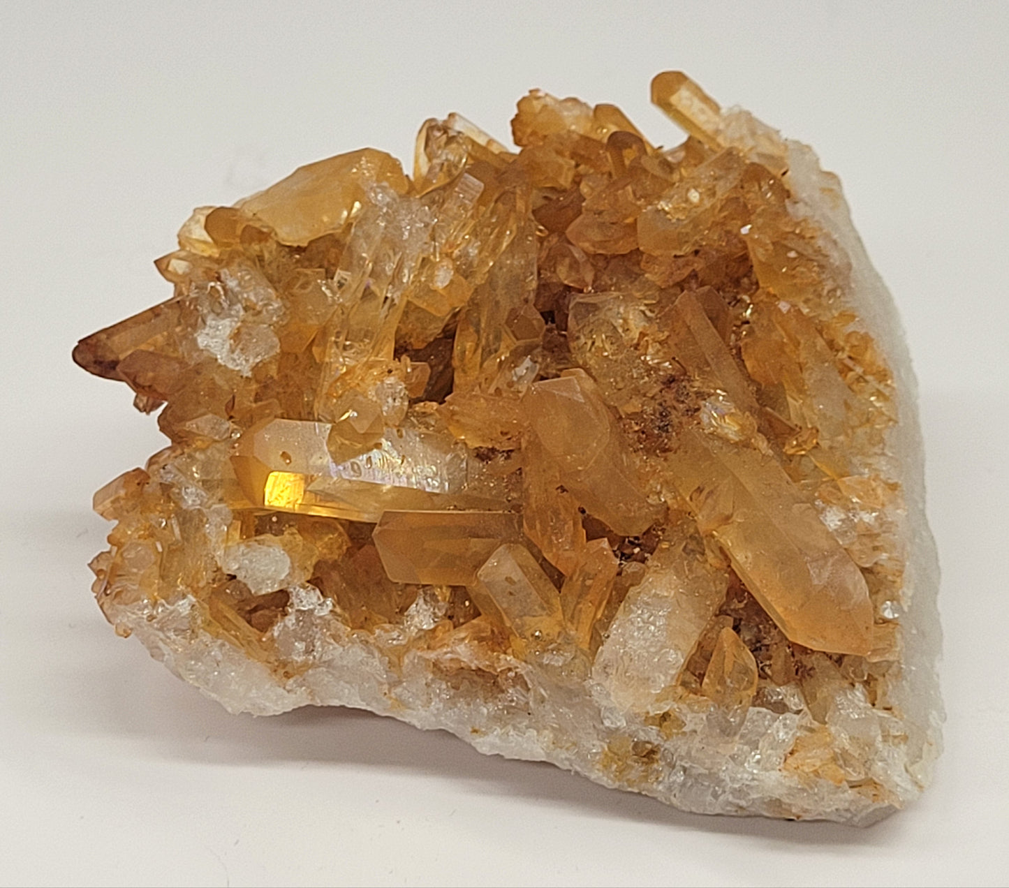 Tangerine Quartz clusters
