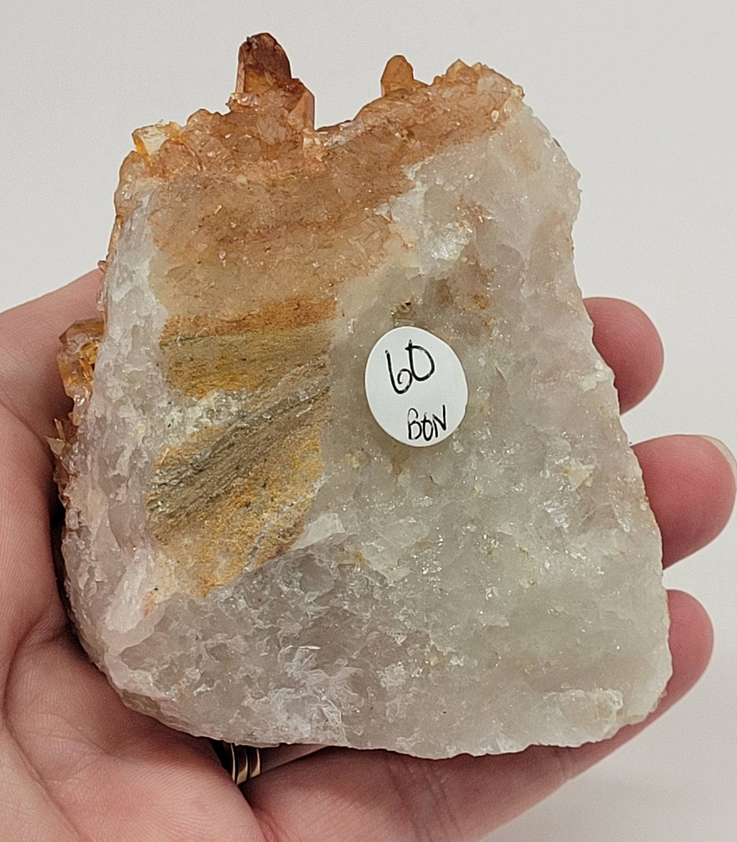Tangerine Quartz clusters