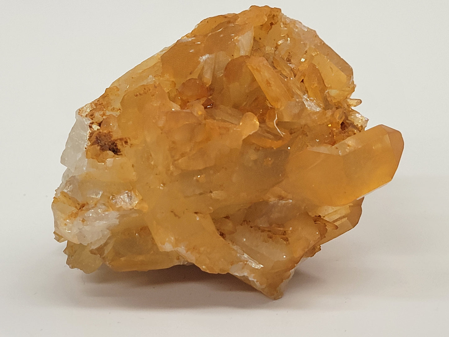 Tangerine Quartz clusters