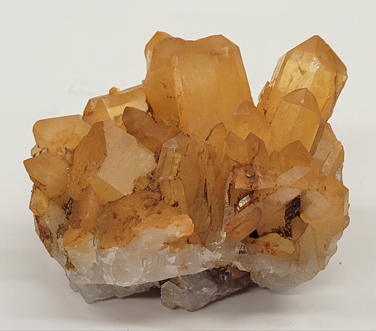 Tangerine Quartz clusters