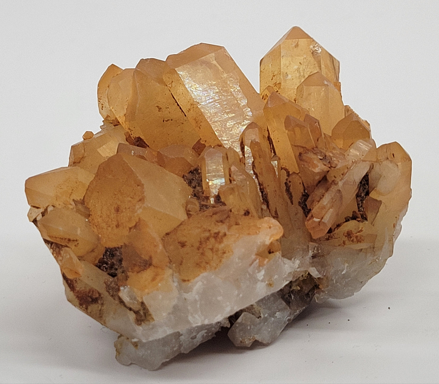 Tangerine Quartz clusters