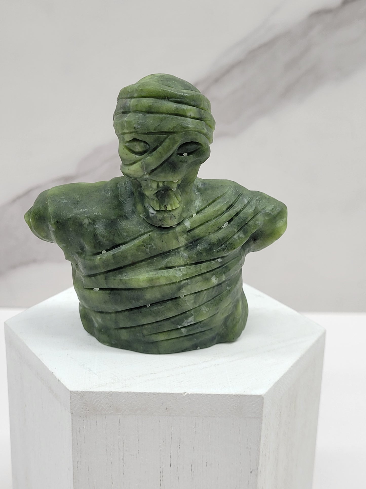 Mummy carving