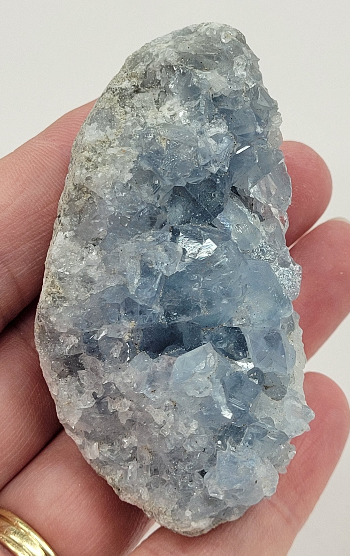Celestite specimens