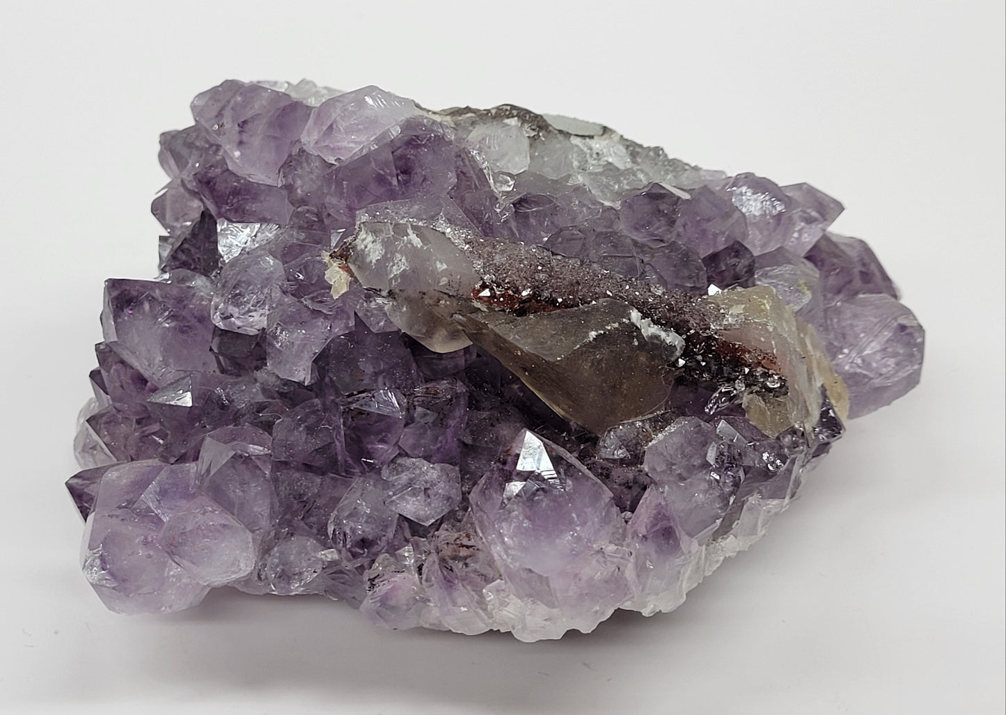 Amethyst w/ Calcite specimen